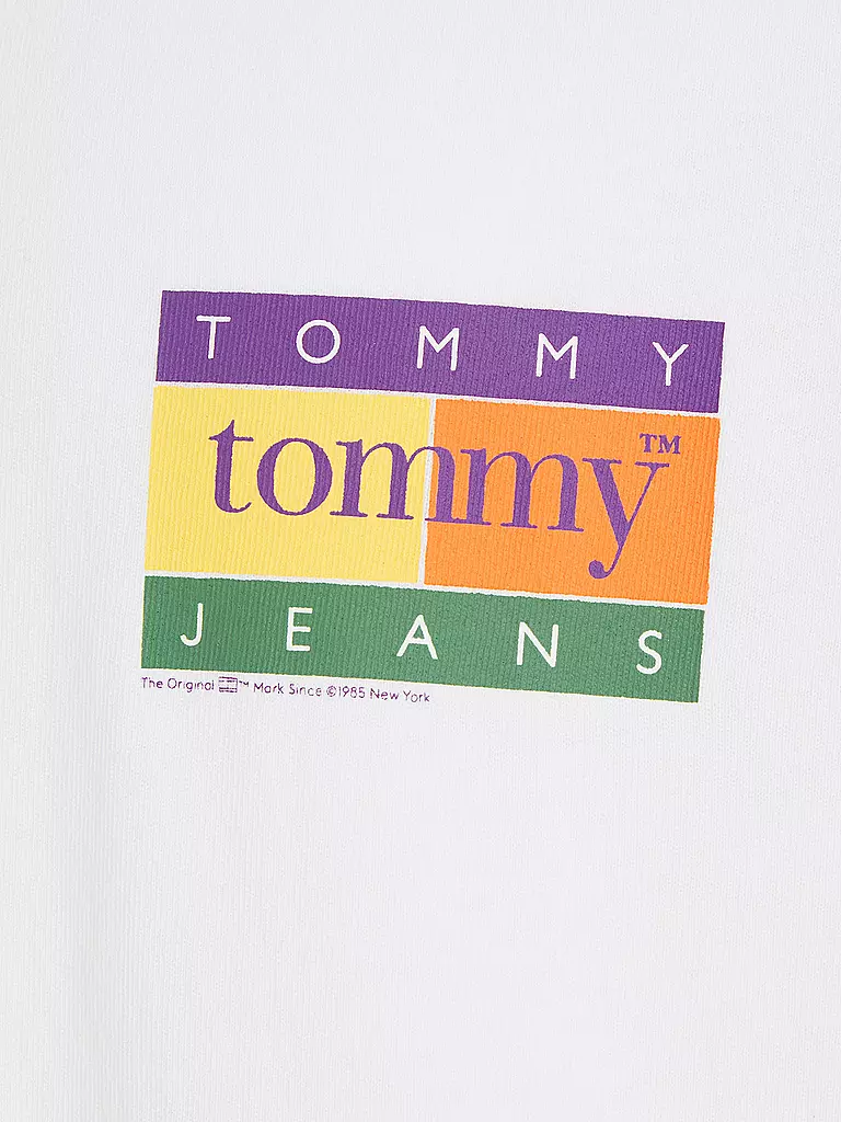 TOMMY JEANS T-Shirt weiss