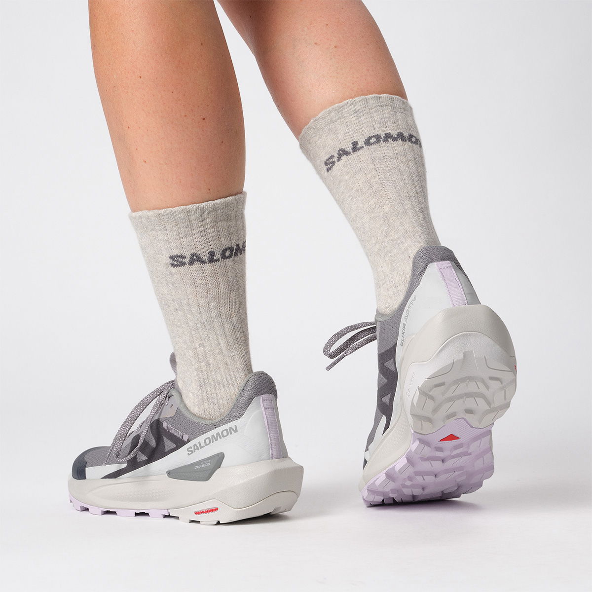 Salomon Elixir Active vandresko, dame (Sharkskin Grey)