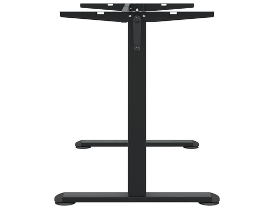 VIDAXL - Cadre de bureau debout noir (94-135)x60x(70-114) cm acier