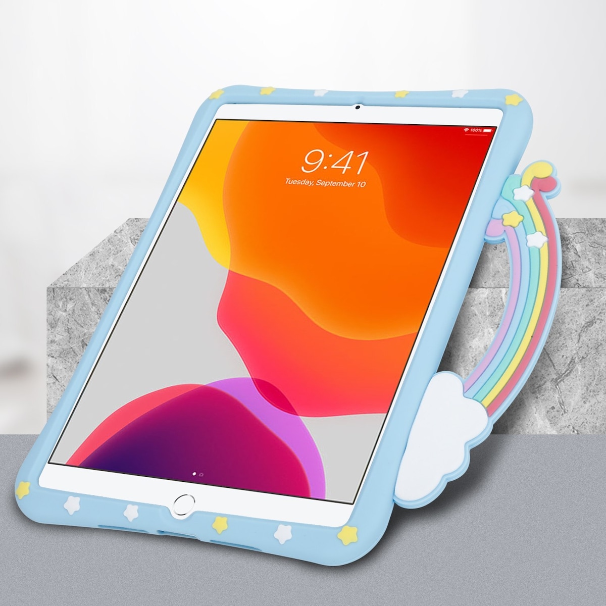 iPad MINI 4 (7.9 tomme) deksel for barn (blå)