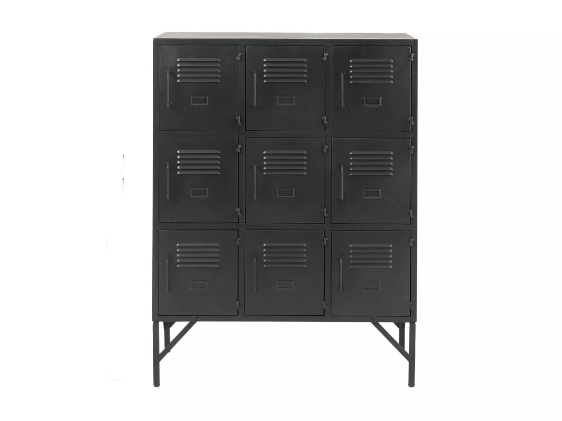 Commode 9 Portes en Métal 