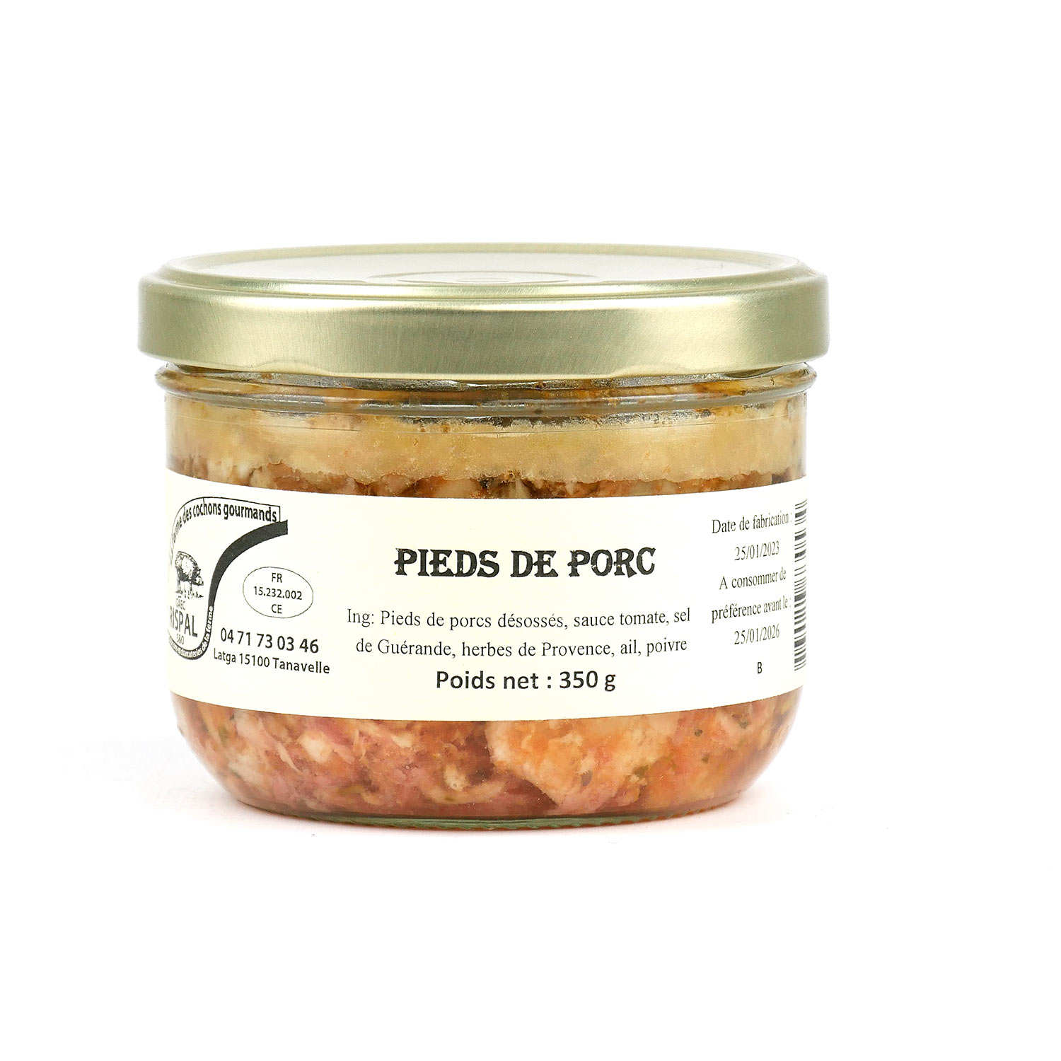 Pieds de porc fermiers du Cantal