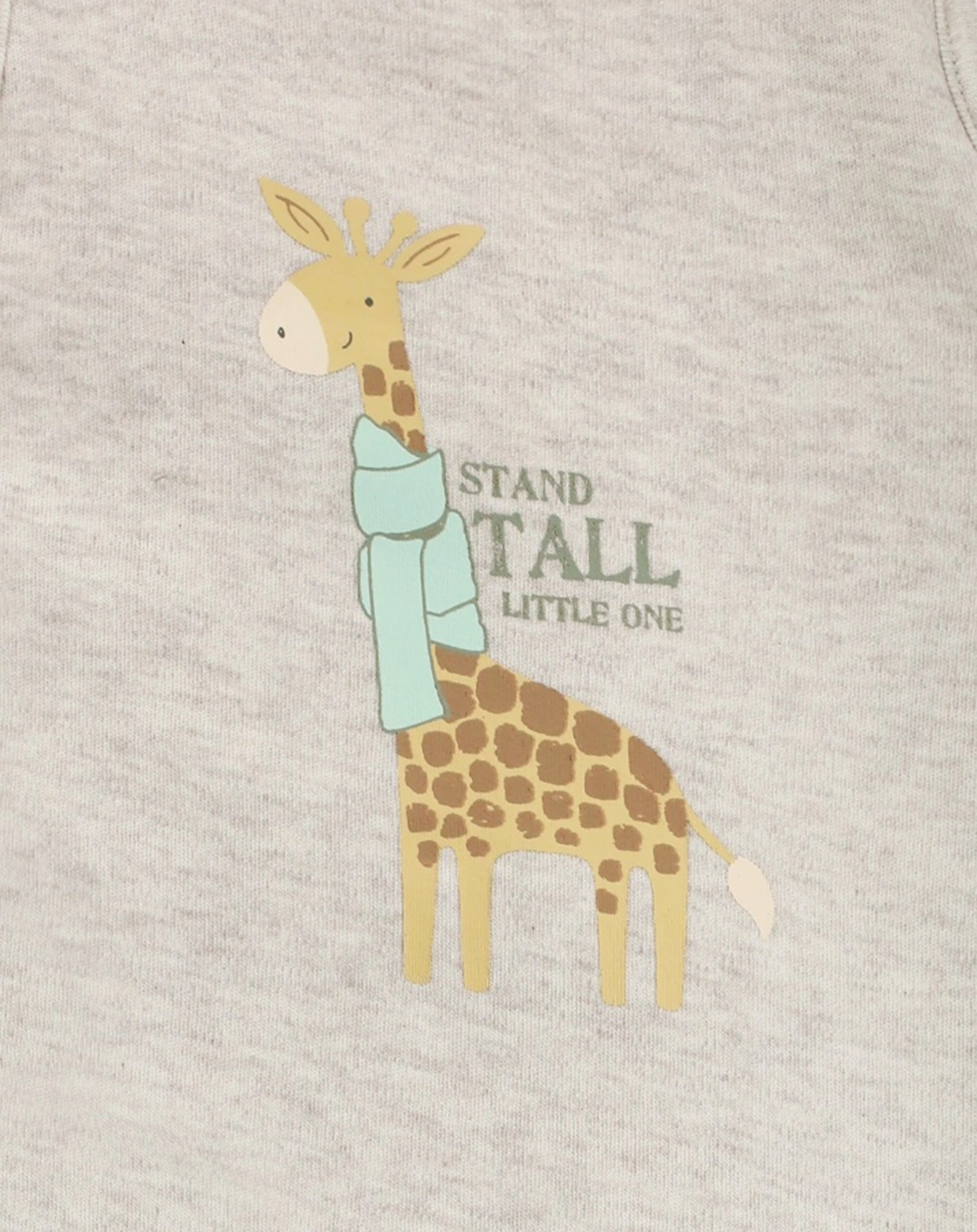 Schlafsack LITTLE GIRAFFE ärmellos in hellbraun