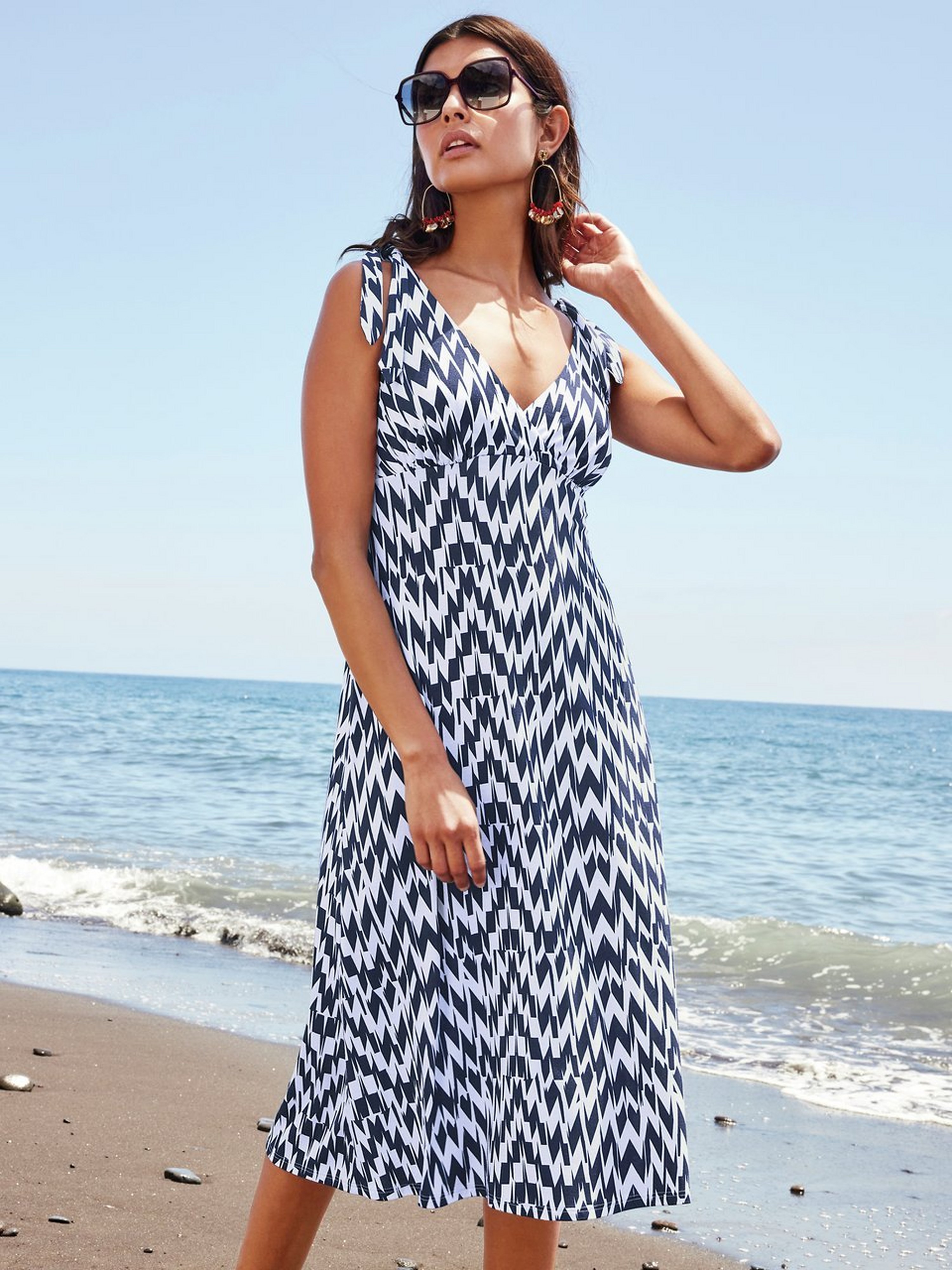 Ärmelloses Kleid