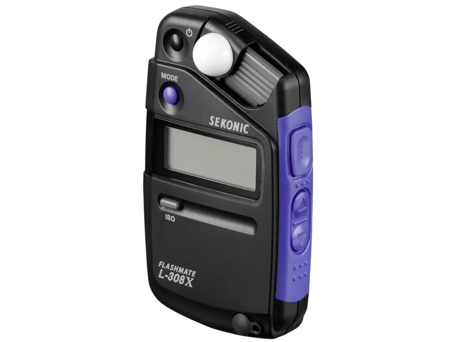 Sekonic L-308X, 63 mm, 20 mm, 110 mm, 80 g, Alkaline, AA