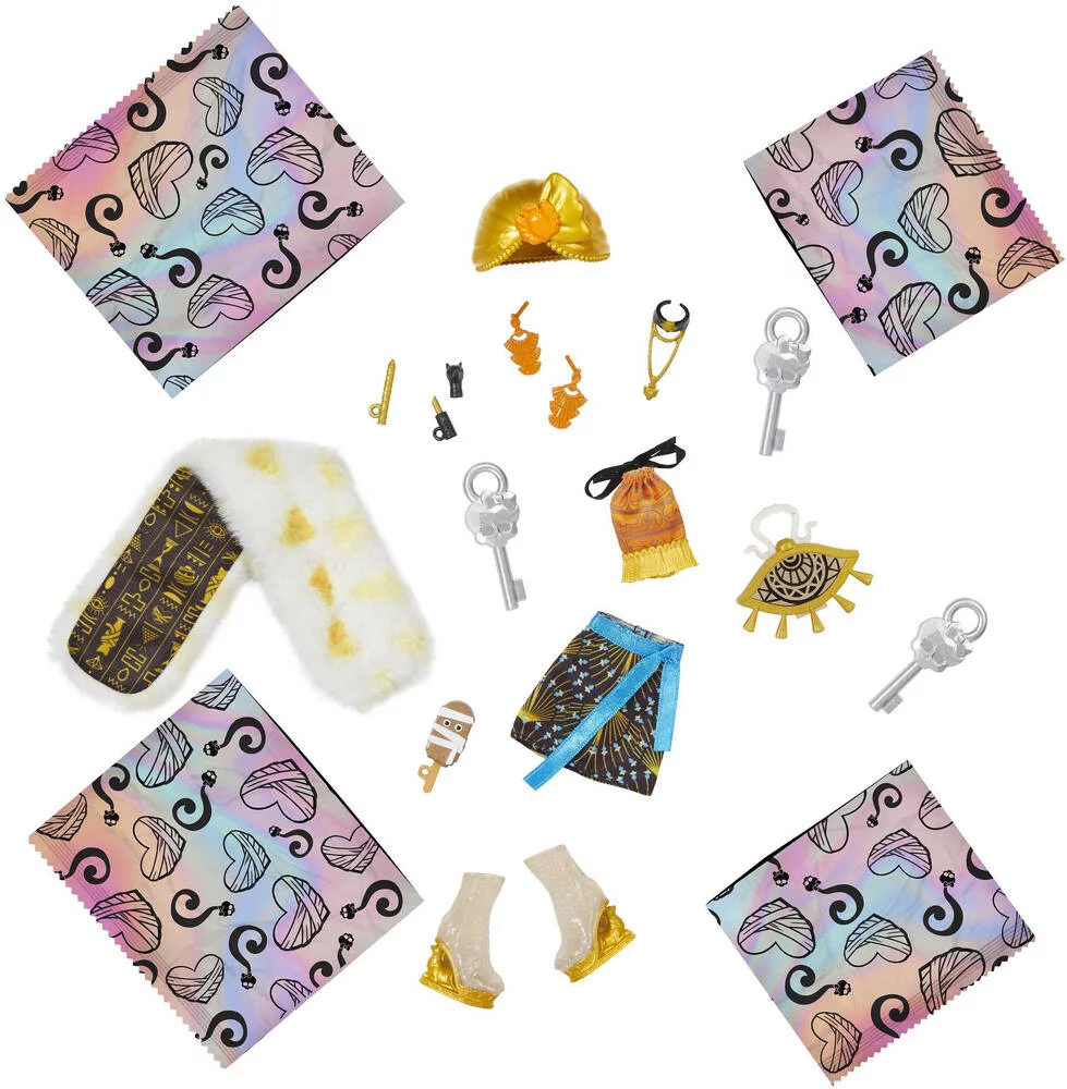 MONSTER HIGH - CASIERS SECRETS DE SECRETS CLEO DE NILE LOOK