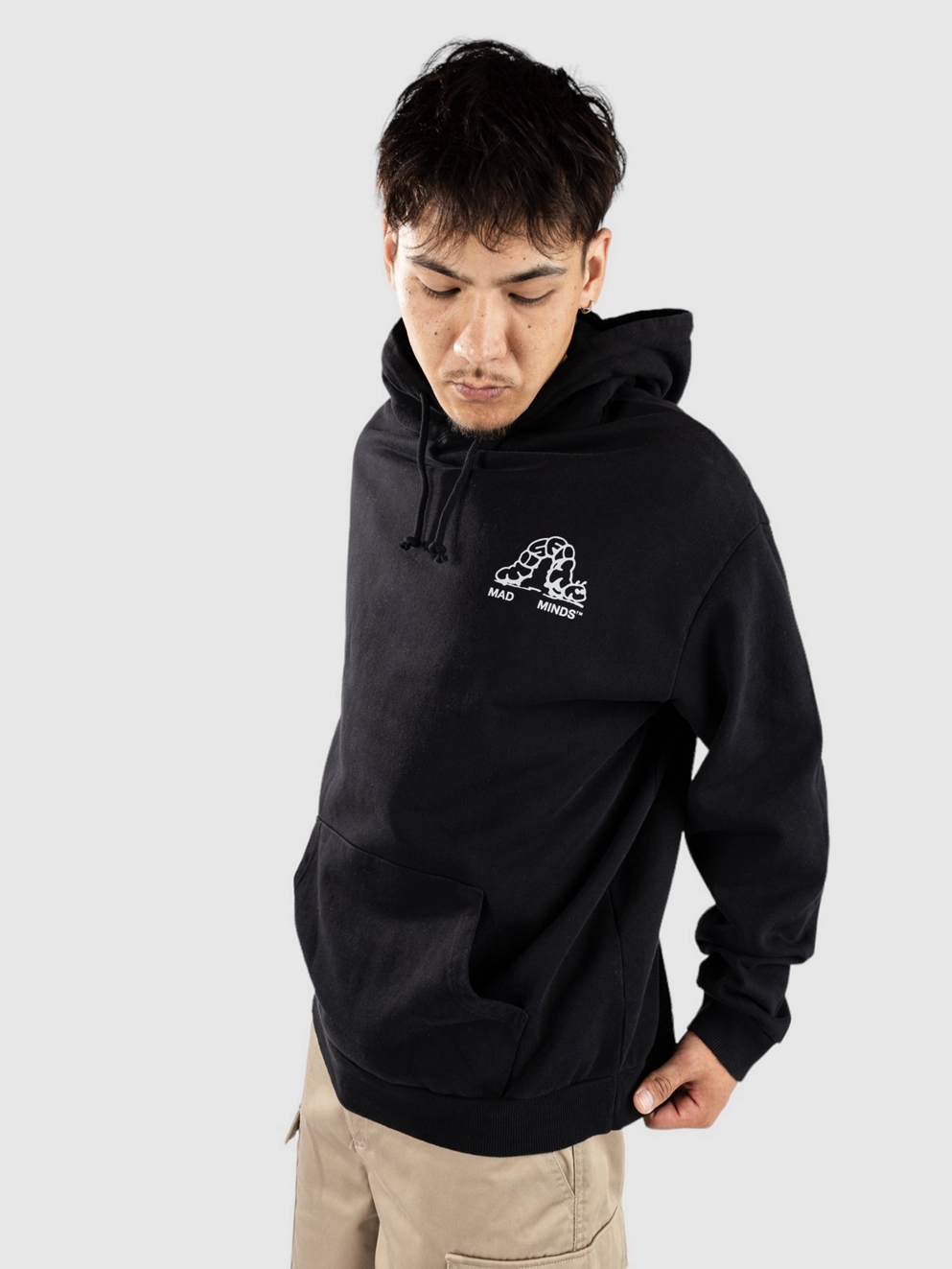 Misfit Shapes Third Cycle Hoodie pigment black