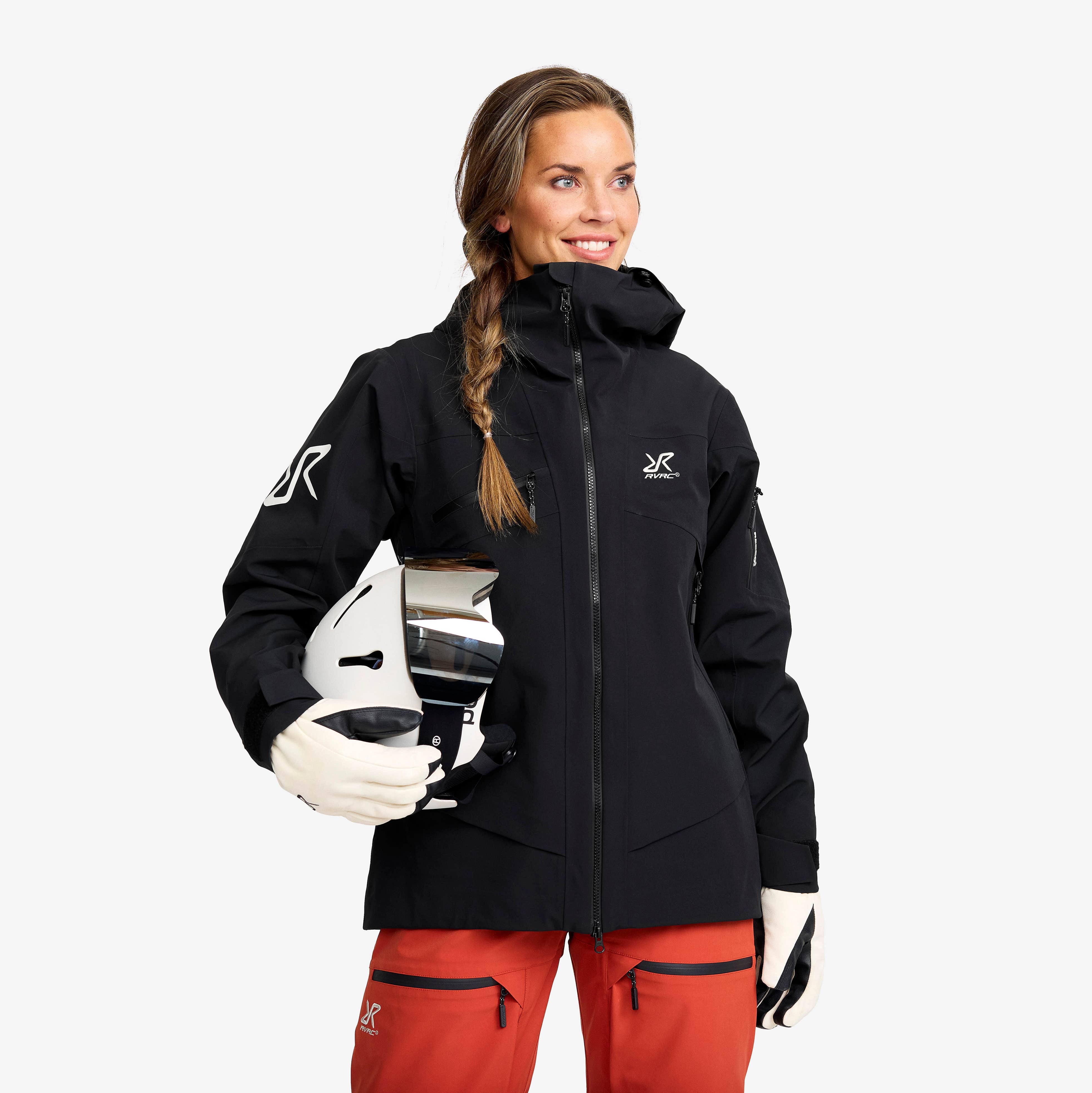 Atlas 3L Ski Jacket Dame Black