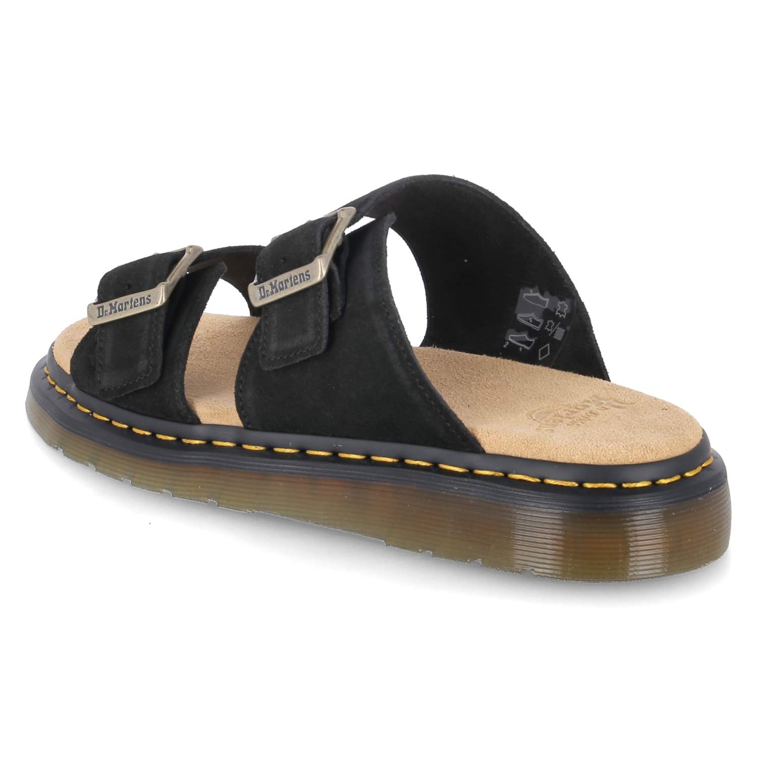 Dr. Martens Pantoletten JOSEF - black