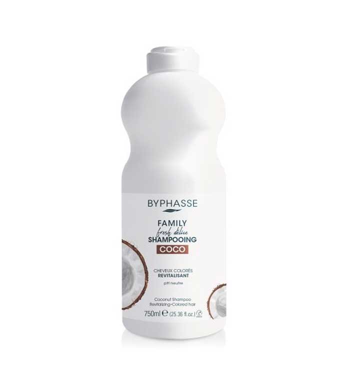 Byphasse - *Family fresh délice* - Shampoo - Coconut: cabelos coloridos