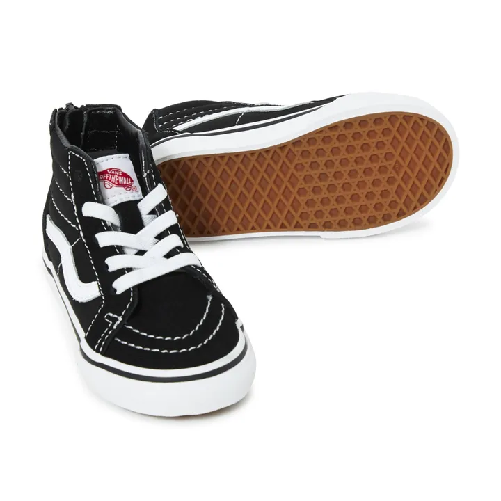 Vans Baskets Suede Zippées SK8-Hi | Noir