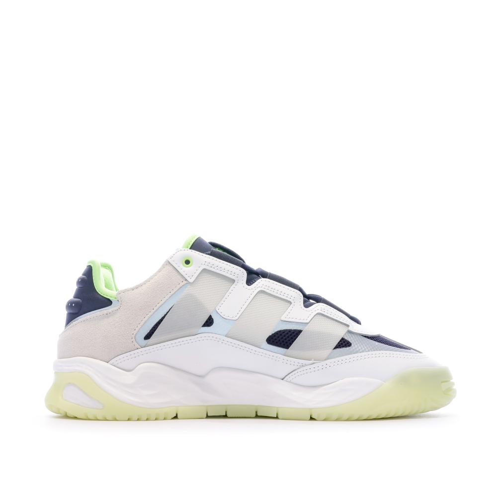 Adidas Baskets Blanches Homme Adidas Niteball