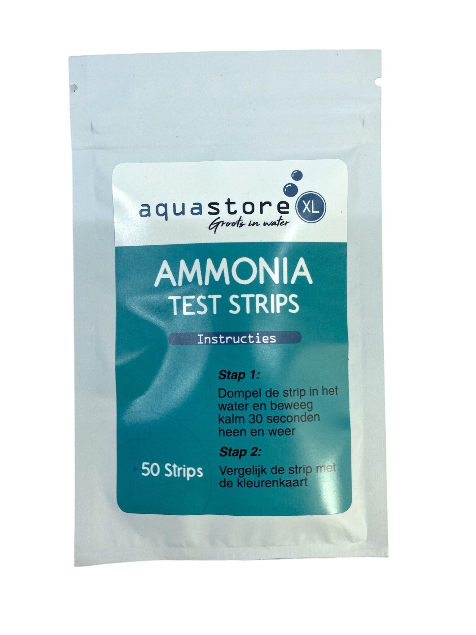 AquastoreXL Teststrips 100x Aquarium  9-in-1   50x Ammonia NH3/NH4