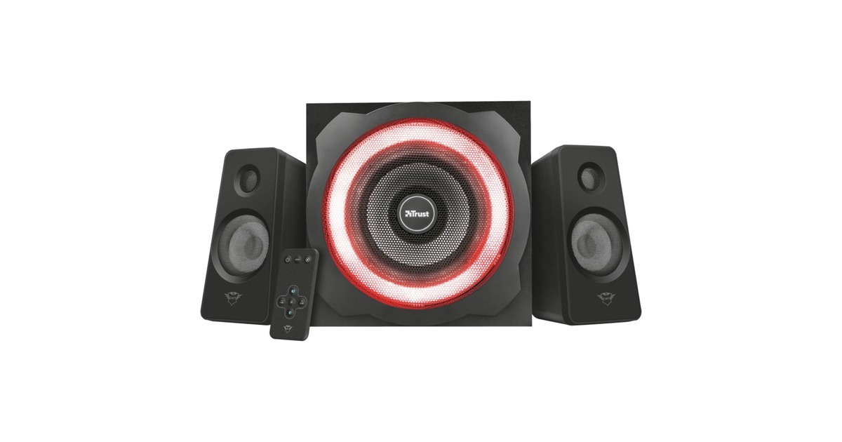 TrustGXT 629 Tytan RGB Illuminated 2.1 Speaker Set pc-luidspreker  (Zwart)