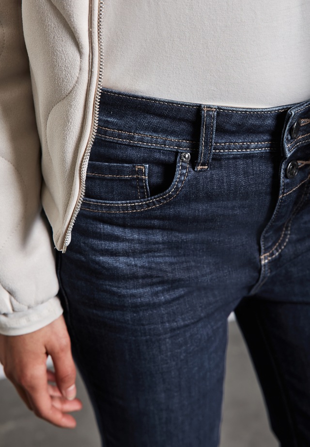 STREET ONE Bootcut-Jeans , im Five-Pocket Style