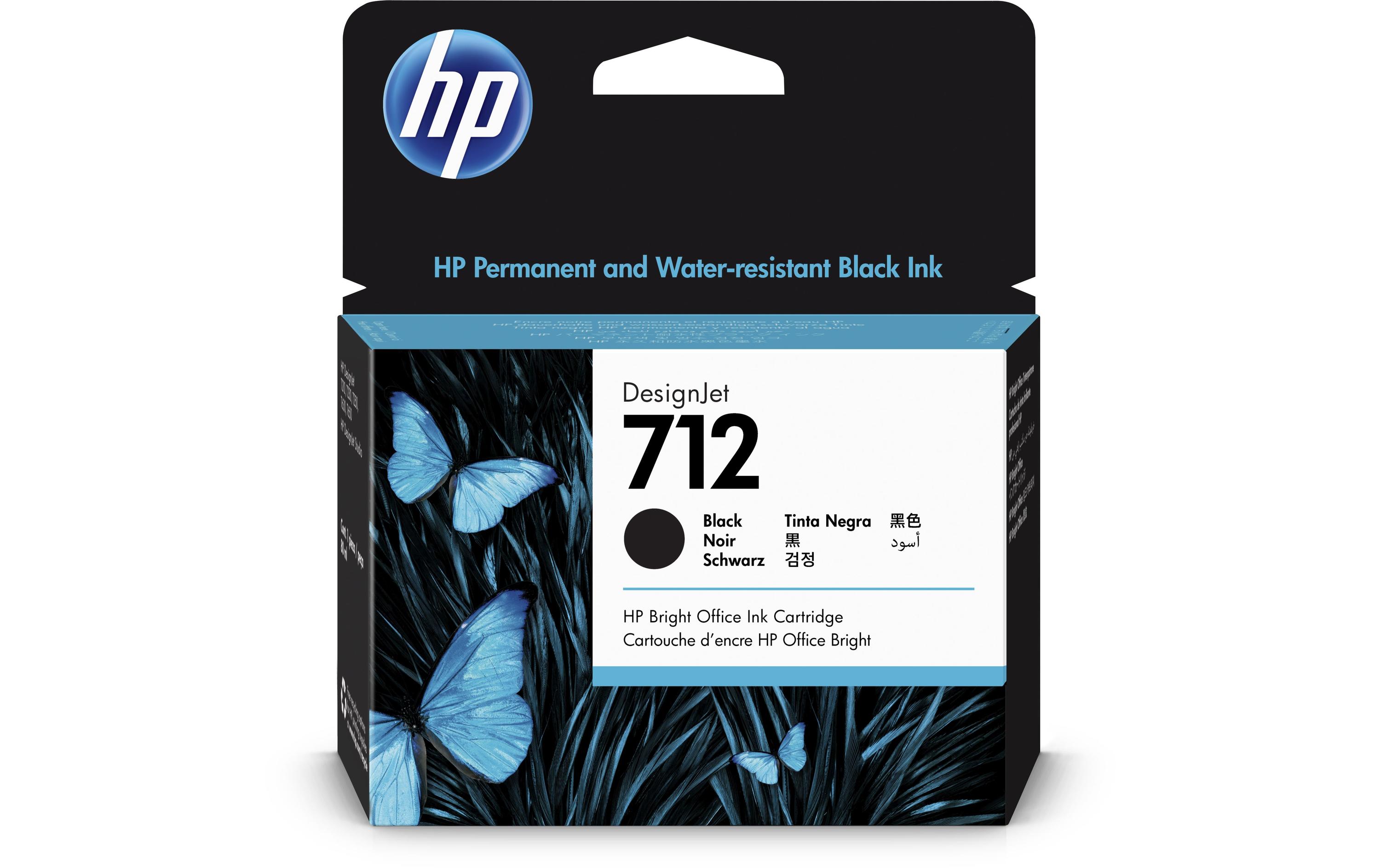 Tinte Nr. 712 (3ED71A) BlackDruckerpatrone
