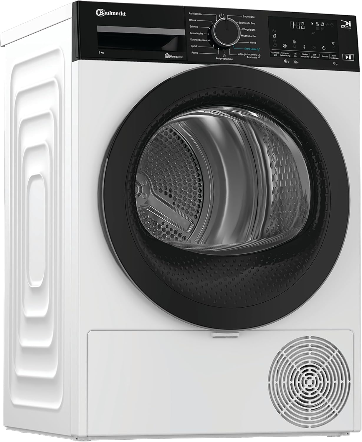 Bauknecht BT 8RC WS Wärmepumpentrockner /8 kg/EEK C/Precision Dry - Intelligentes Trocknen/Adaptive Dry/HomeWhiz, weiss