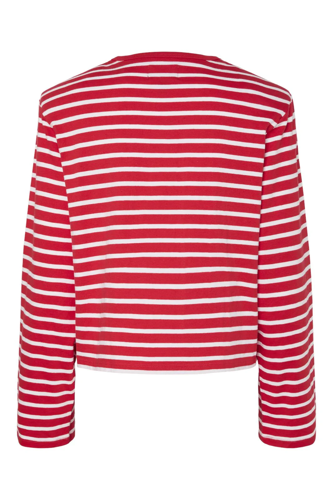 Pieces Pcfiona Ls Shoulderpad Top Fsy 4745863 high risk red bright white