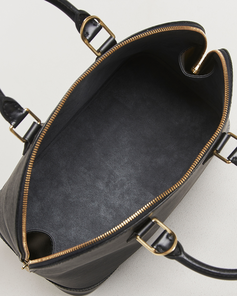 Louis Vuitton Pre-Owned Alma PM Bag Epi Leather Black
