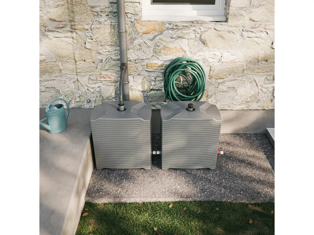 Récupérateur d'Eau Modulable 126 L - Extension Horizontale