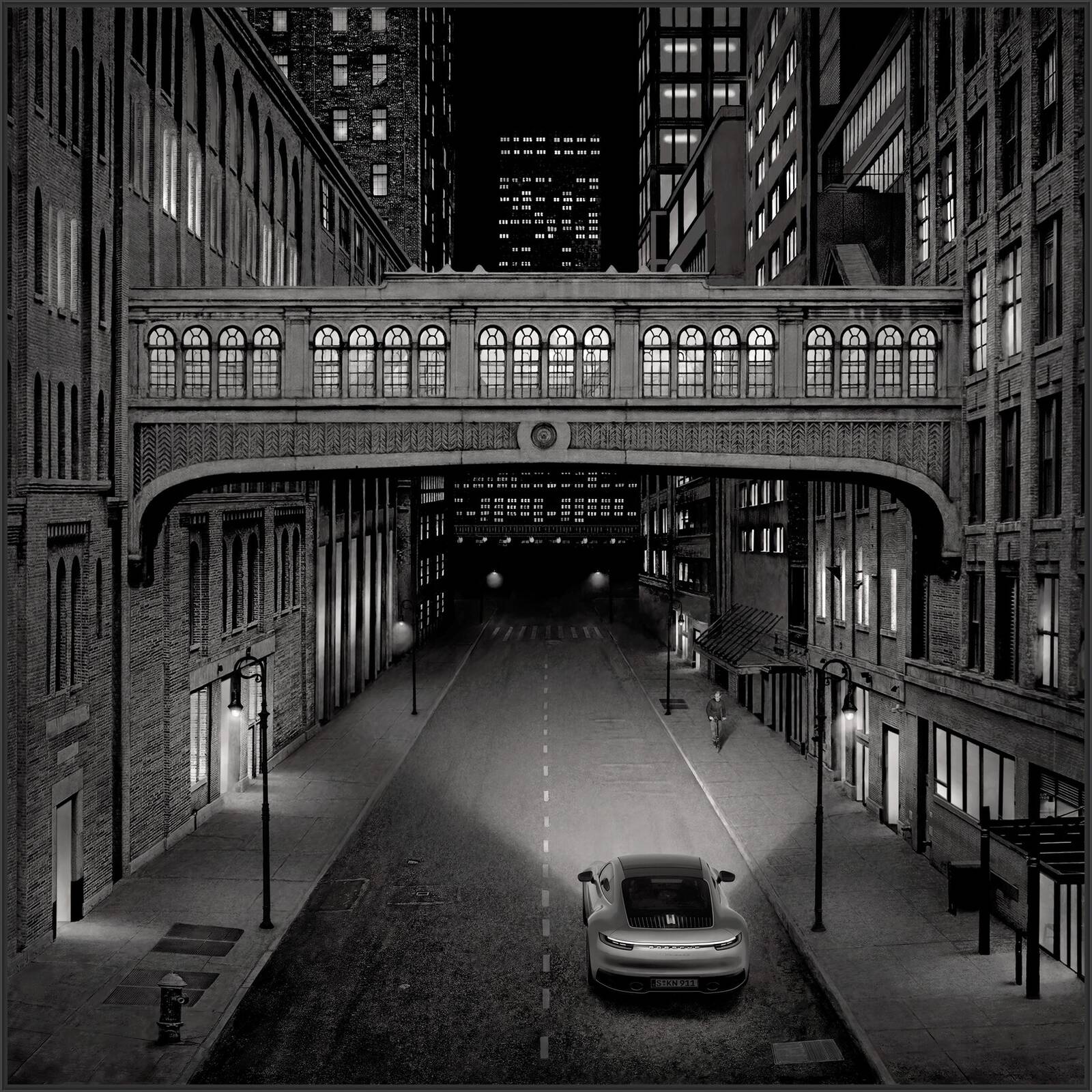 Late Night Stranger, Timeless Machine by Irene Kung - Limited Edition. Edition of: 250. Signed.