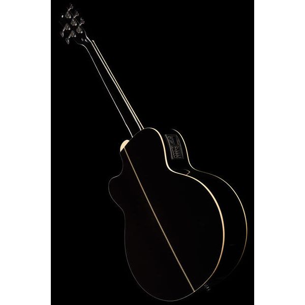 Harley Benton B-35BK-FL Acoustic Bass Bundle