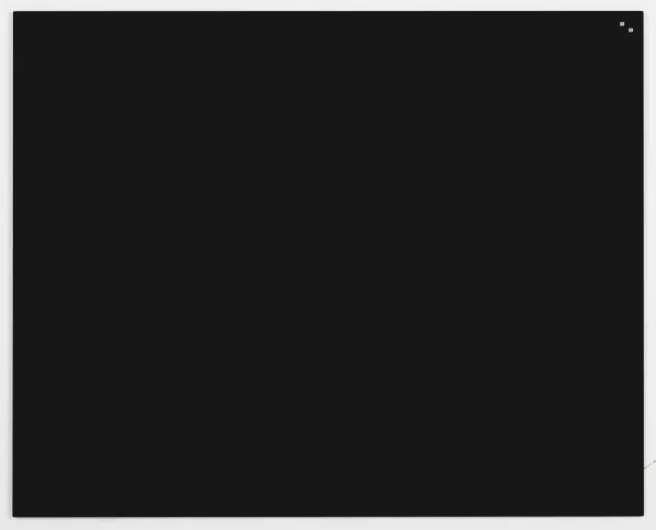 Glass board 150 x 120 cm. Black