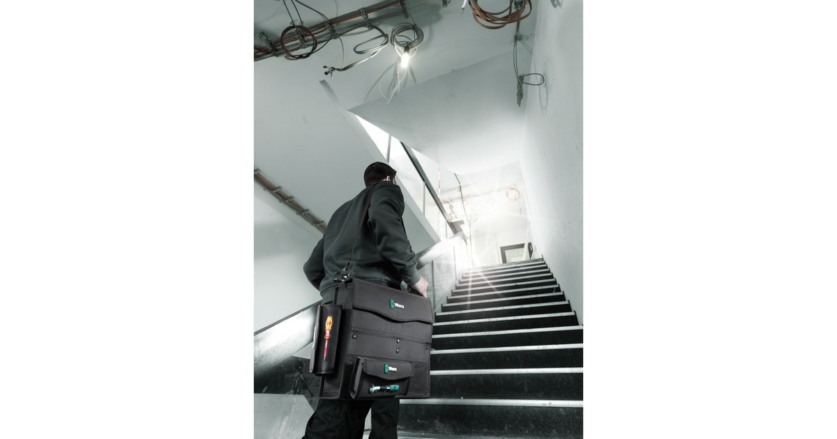Wera2go 2 tas  (Zwart)