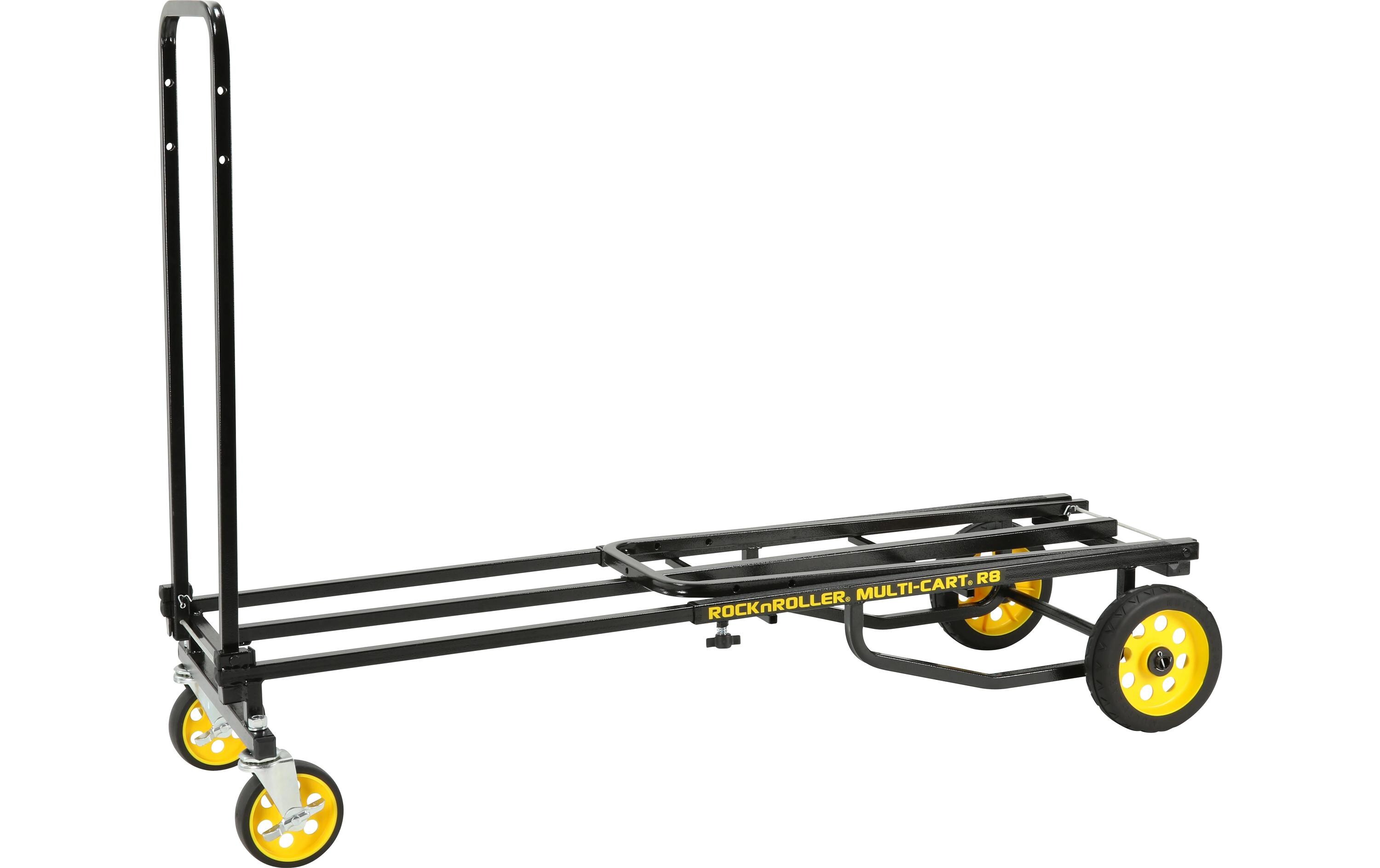Multifunktionswagen R8RT Tragkraft 226 kg<br>Faltbarer 8-in-1-Multifunktionswagen