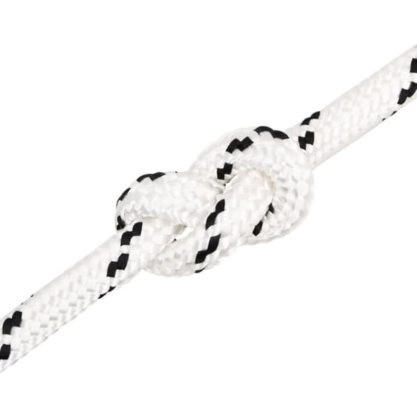vidaXL Arbeidstau hvit 16 mm 100 m polyester
