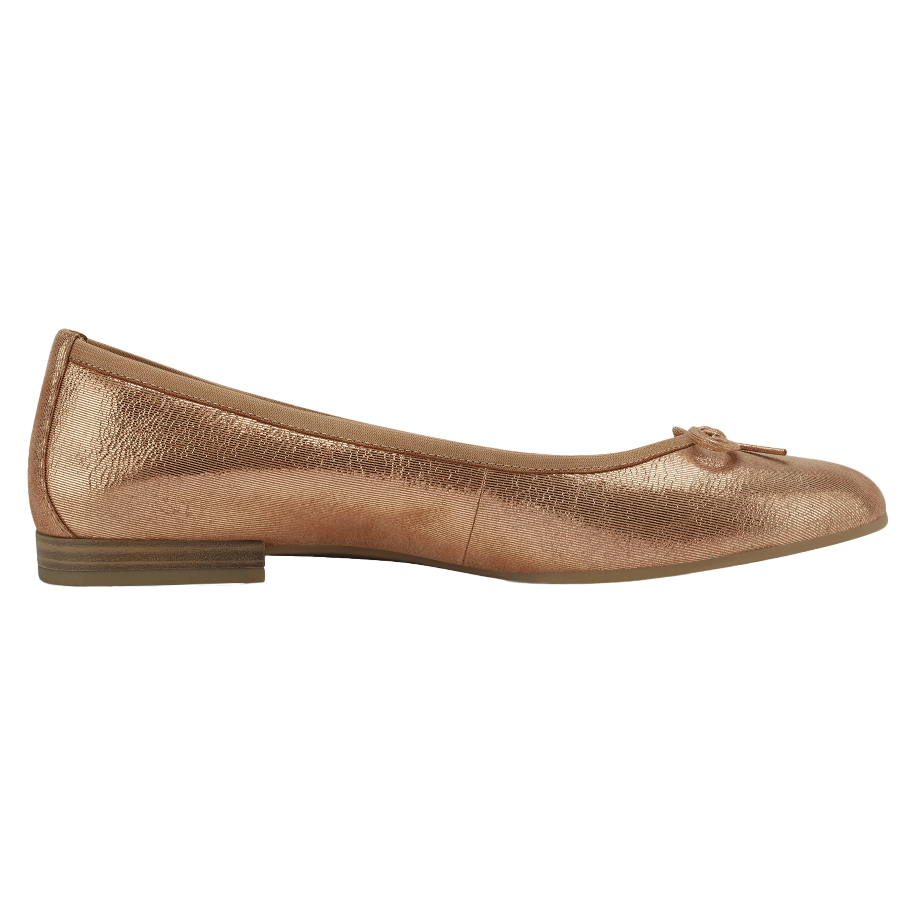 Ballerines en cuir | Marron