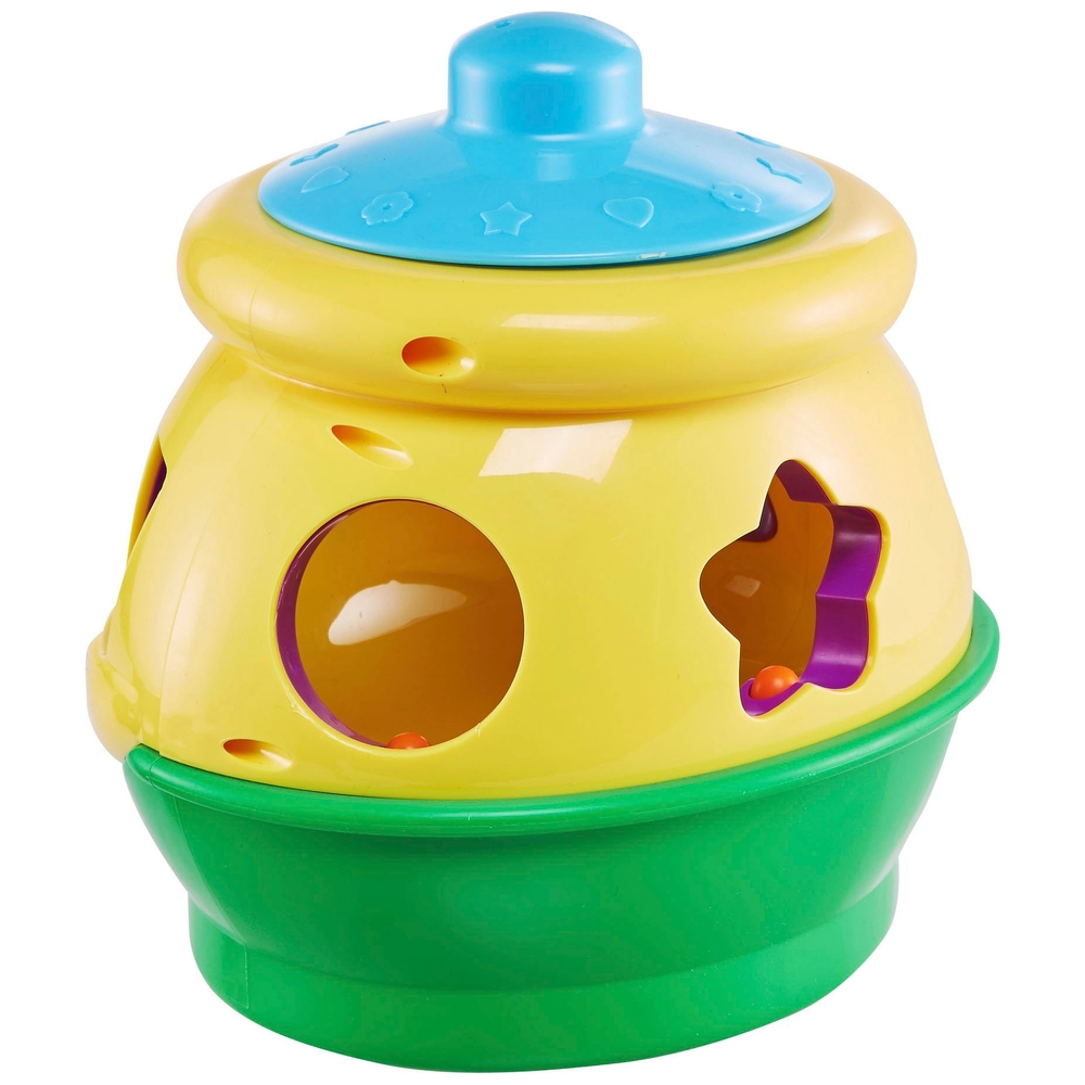 Fisher-Price Lachen & Lernen Keksformensortierer Gelb