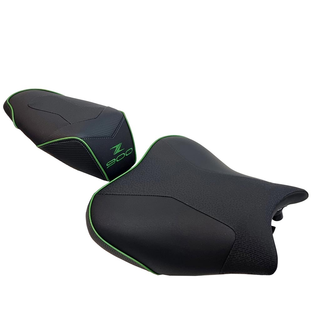 Bagster - Selle Ready Luxe Kawasaki Z900 (2020-2021) Noir / Vert