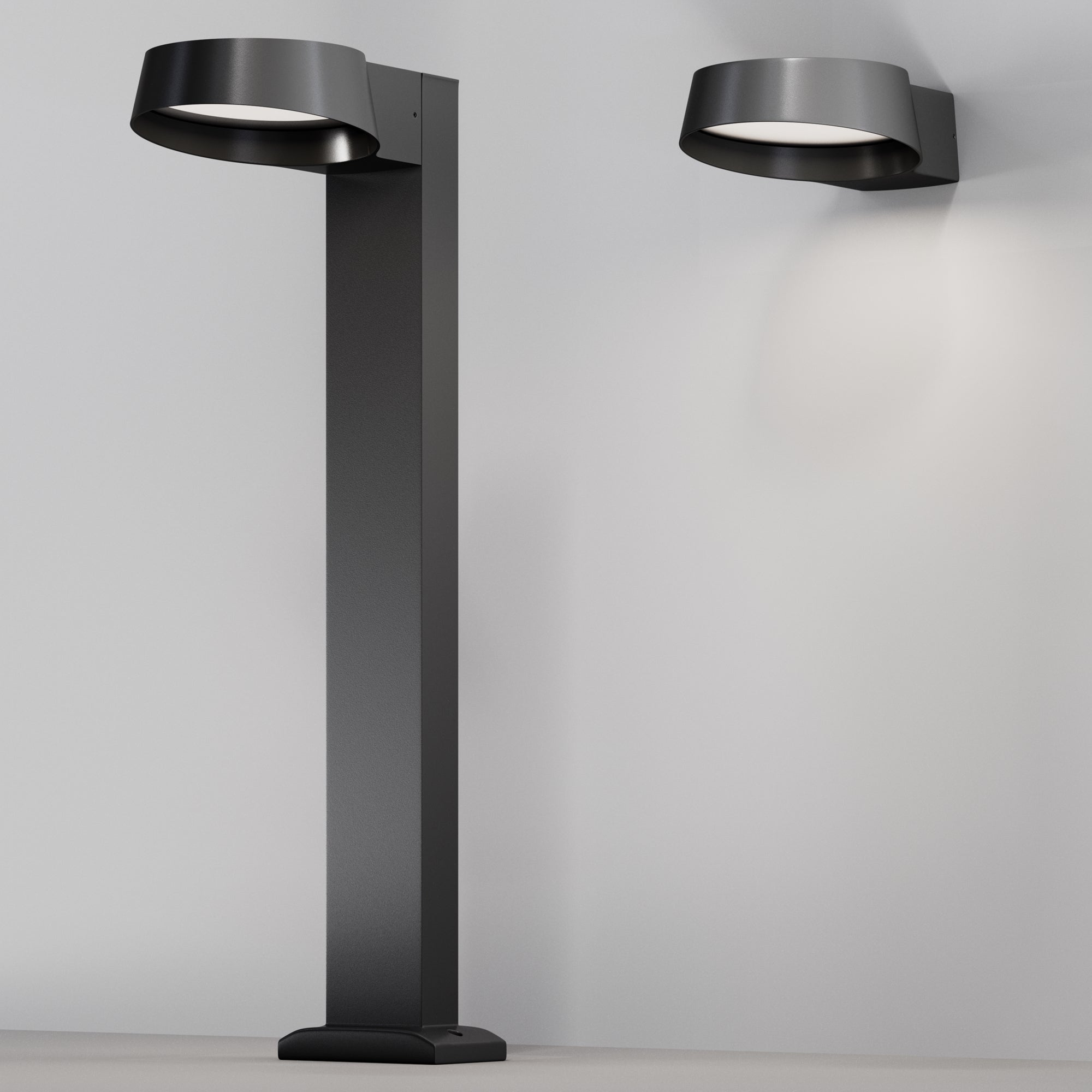 Maytoni Outdoor - Wandlamp Share - Grafiet