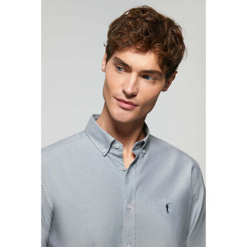 Polo Club - RIGBY GO SHIRT REG OXFORD Azul