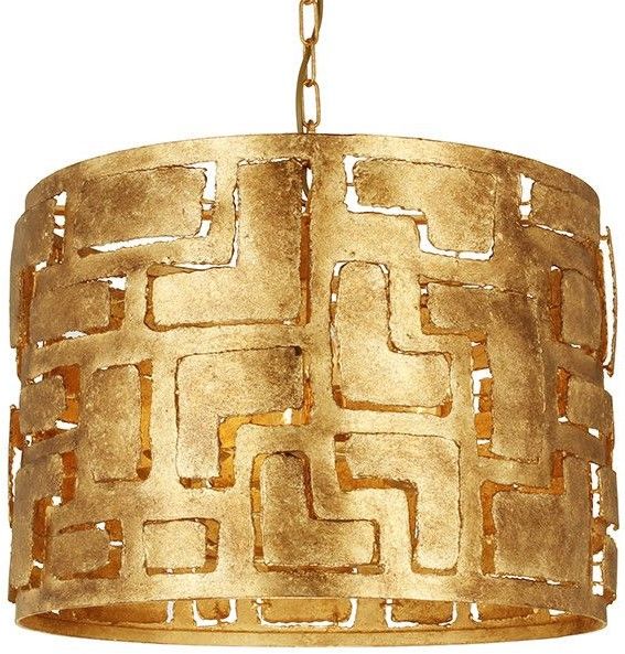 Hanglamp Brons Pablo  | Leclercq & Bouwman⌀55  x H40 cm