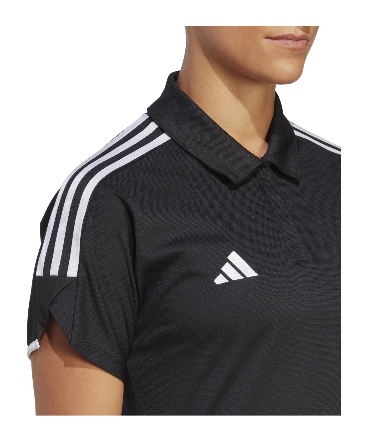 adidas Tiro 23 League Poloshirt Damen Schwarz