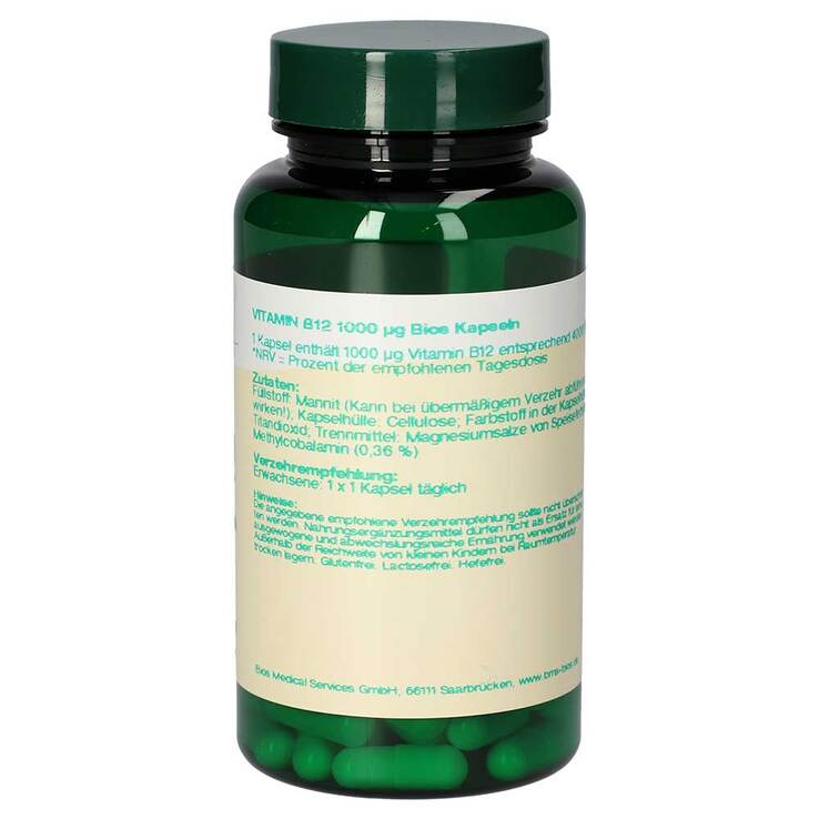 Vitamin B12 1000 µg Bios Kapseln, 100 St