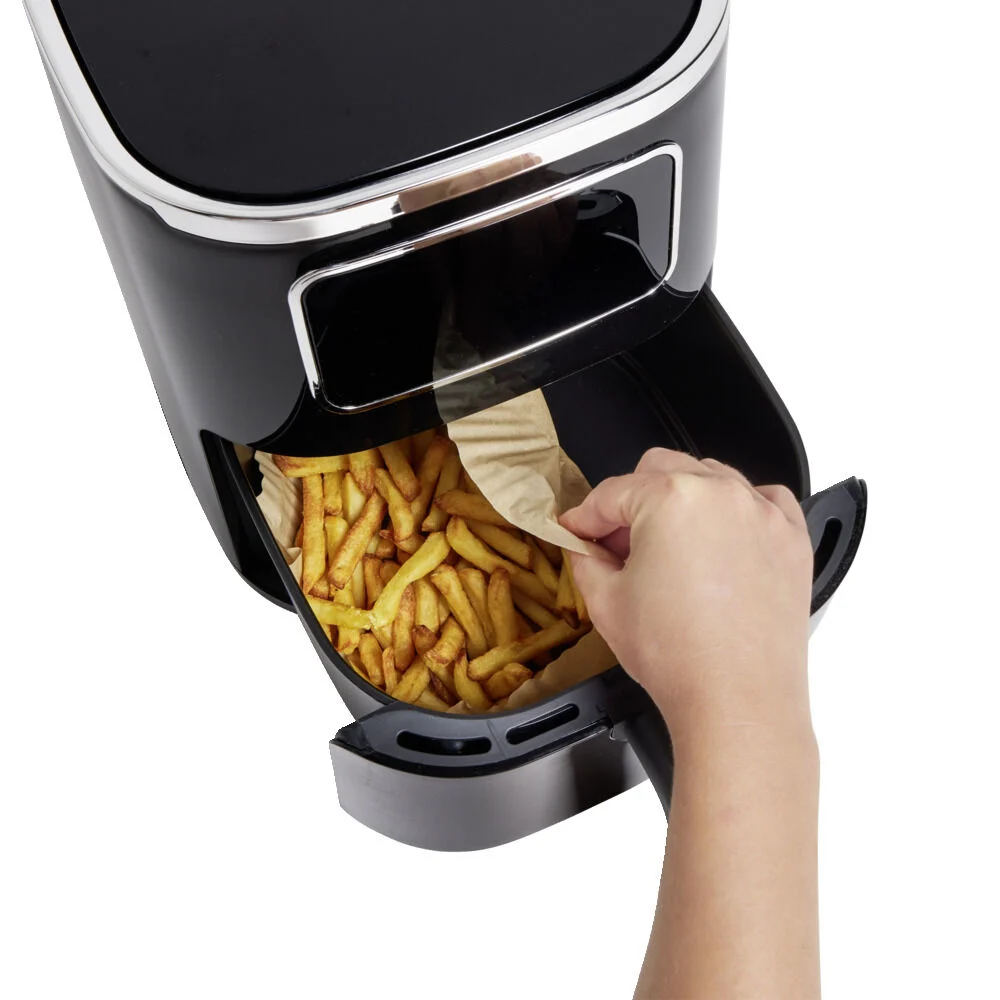 Papier cuisson pour friteuse sans huile 25 feuilles Ø23cm