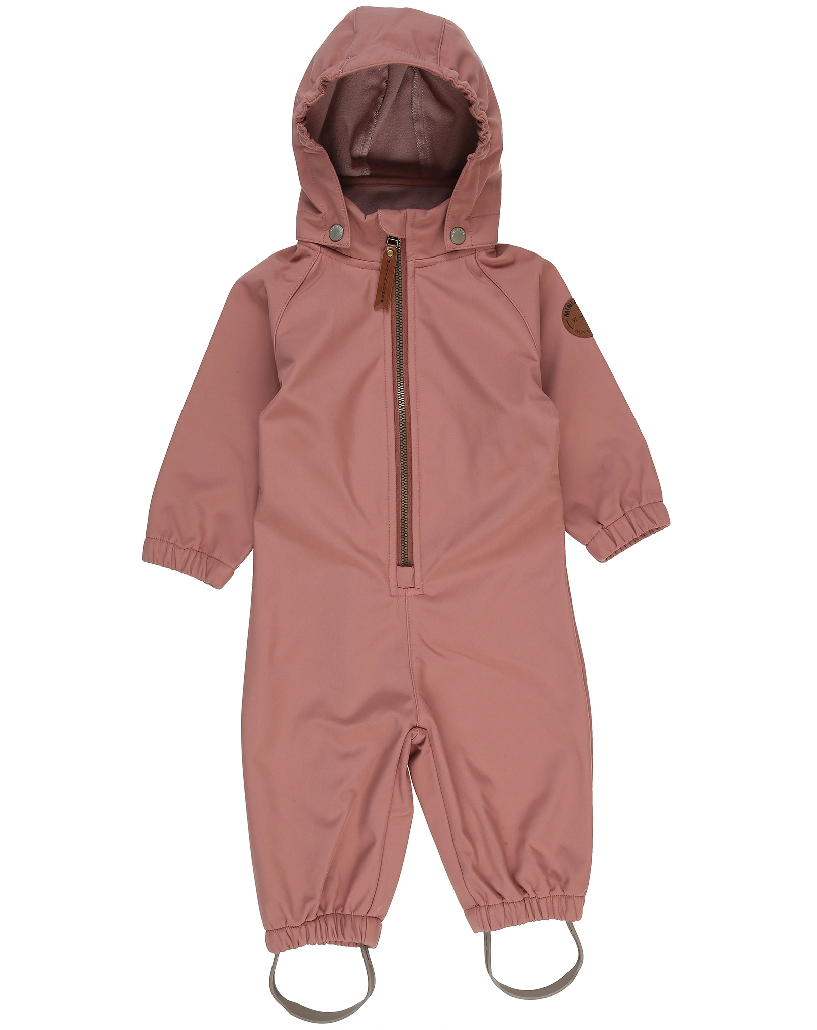 Softshell-Overall MATARNO mit Innenfleece in wood rose