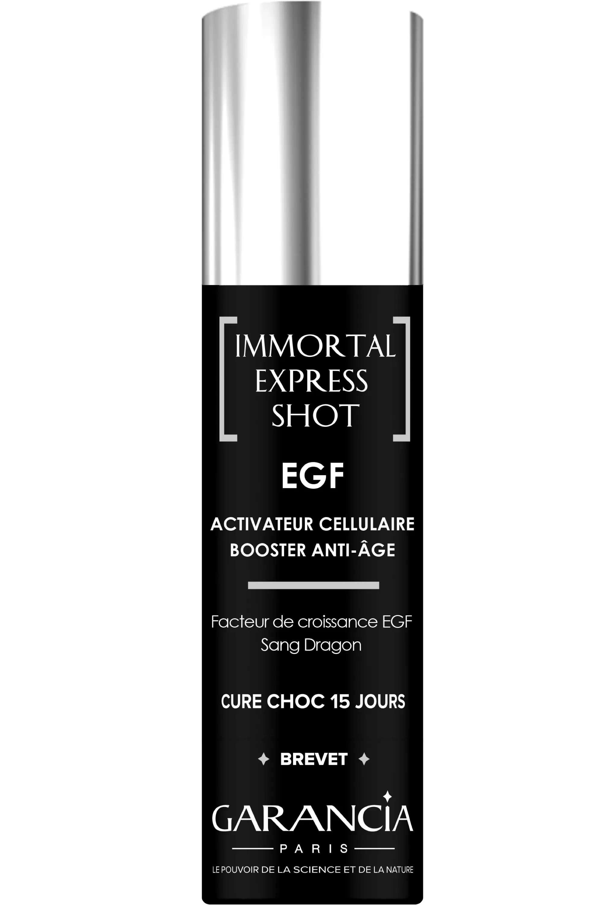 Garancia Sérum booster anti-âge Immortal Express EGF® Shot-15 ml