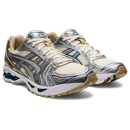Asics Gel-Kayano 14 Sneakers, Cream/Pure Silver, 43.5