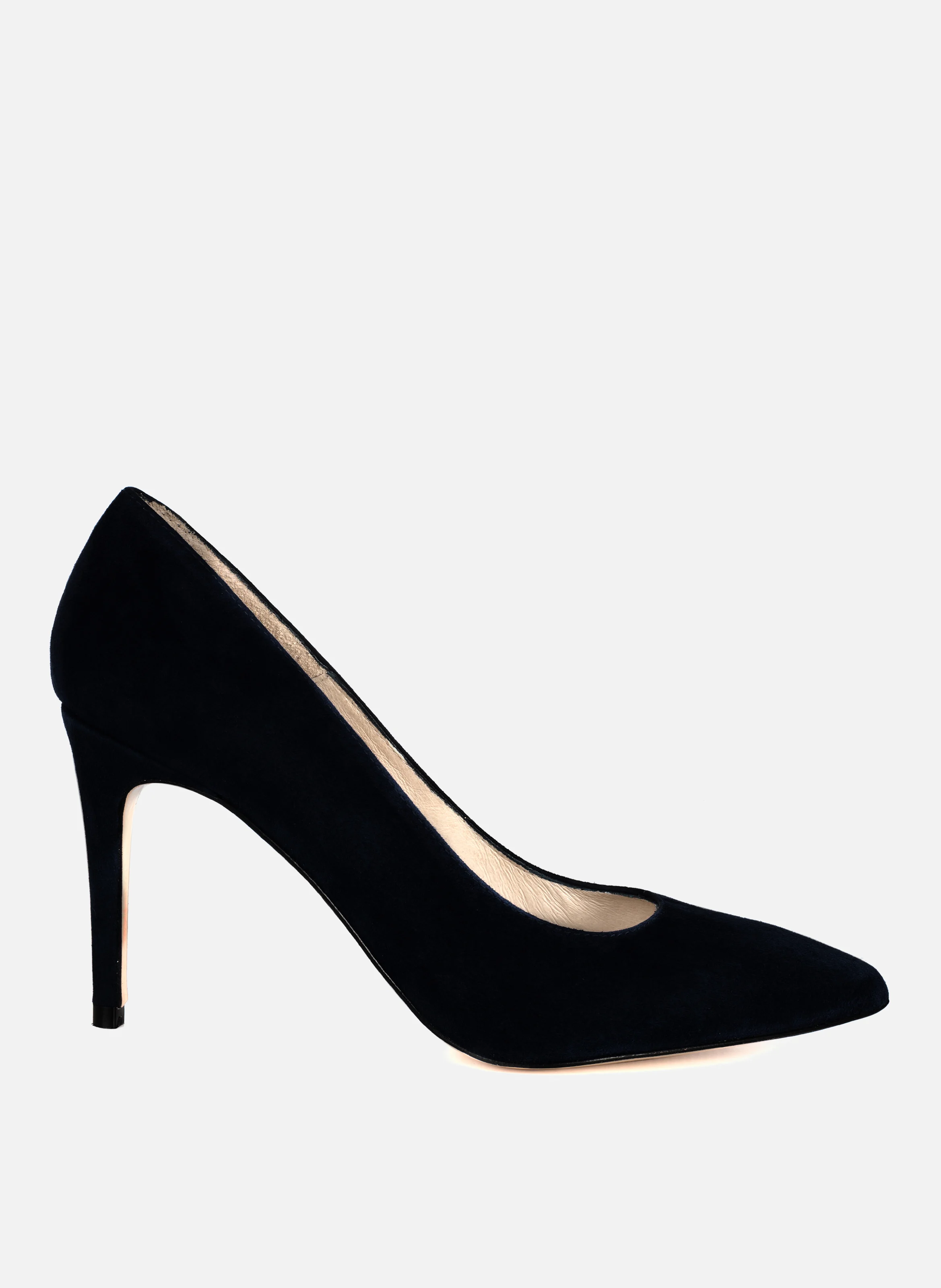 Escarpins classiques cuir daim | Noir