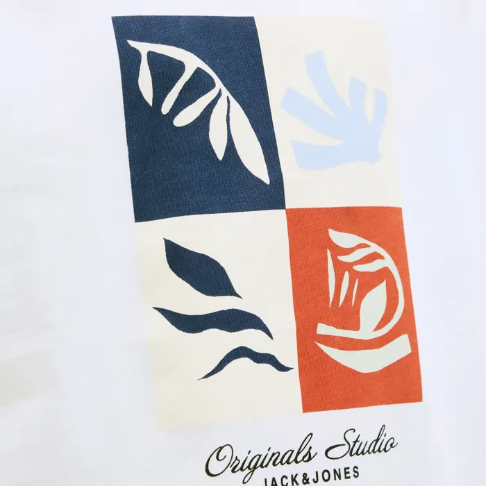 Jack & Jones Originals Canggu Front Branding Crew Shirt Junior