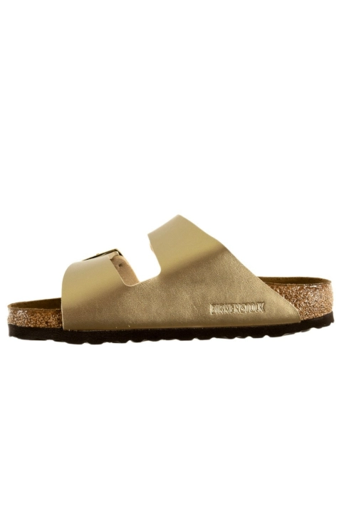 Sandales - nu-pieds birkenstock arizona gold