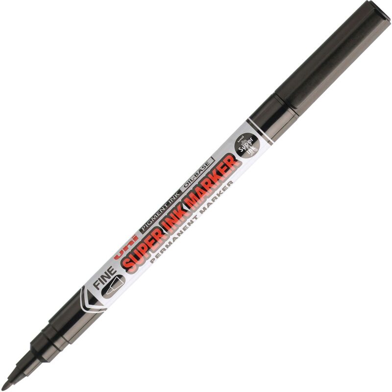 Marqueur permanent Uni-Ball textile pointe ogive 0,8 mm noir