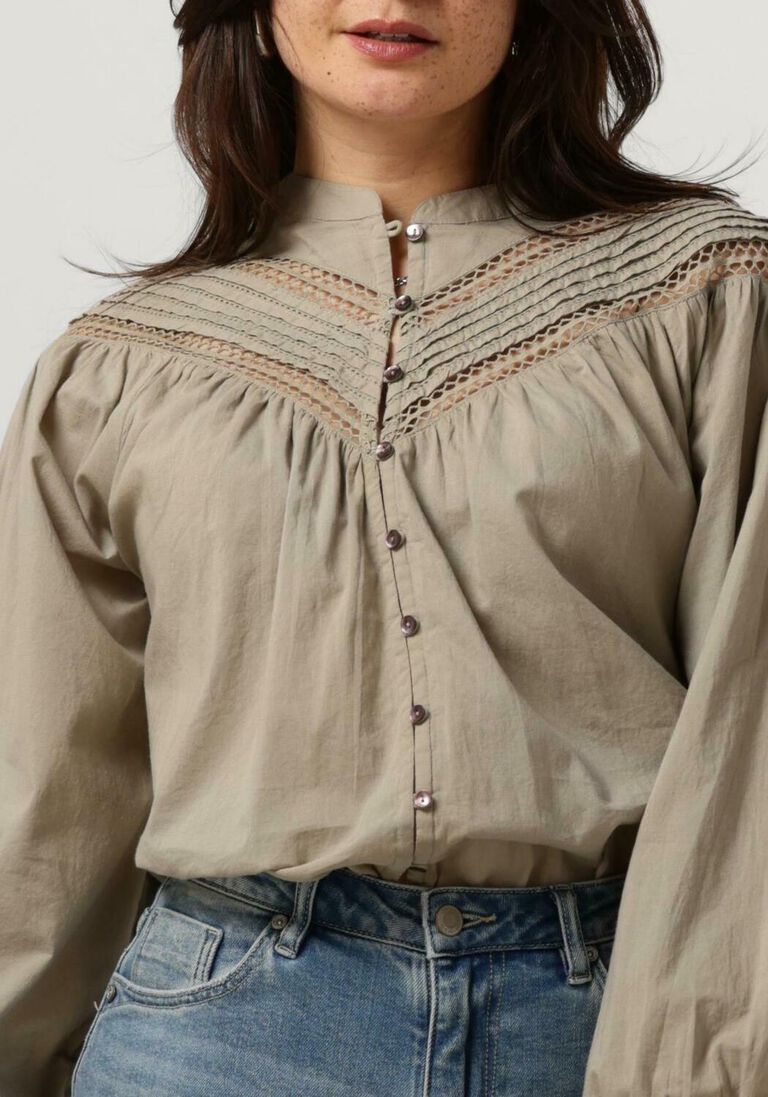 CIRCLE OF TRUST zilveren circle of trust blouse trixie blouse