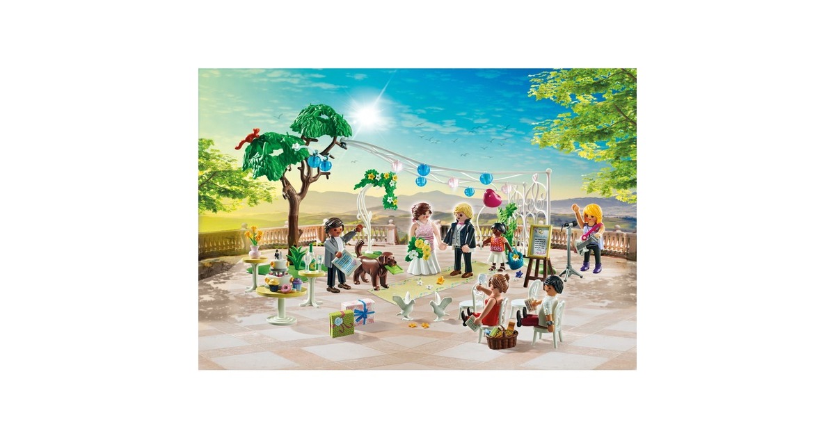 PLAYMOBILCity Life - Huwelijksfeest Constructiespeelgoed  (71365)