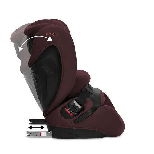 Siège auto Gr. 1/2/3 Pallas B i-Size Rumba Red-Dark Red - Rouge - CBX BY CYBEX