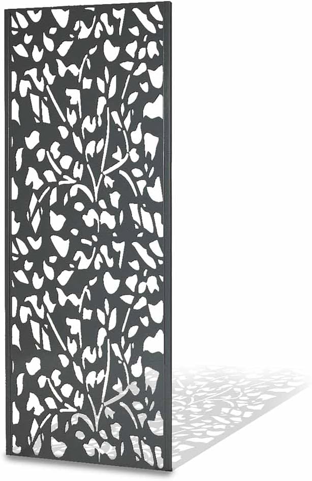 TERRE JARDIN 160 x 60 cm großes dekoratives Außenpaneel aus Metall